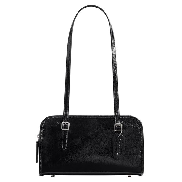 Coach Patent Leather Swing Zip Bag - Picture 1 of 10